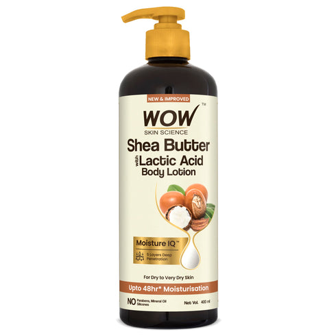 WOW Skin Science Shea & Cocoa Butter Moisturizing Body Lotion